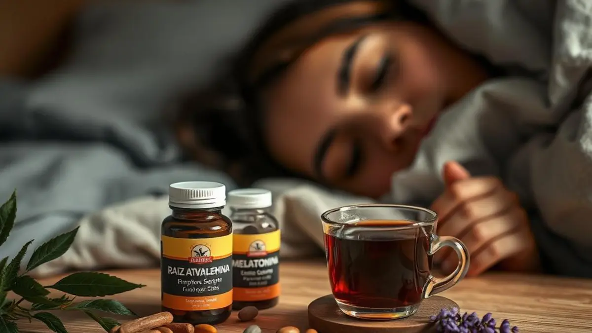 suplementos naturais para dormir