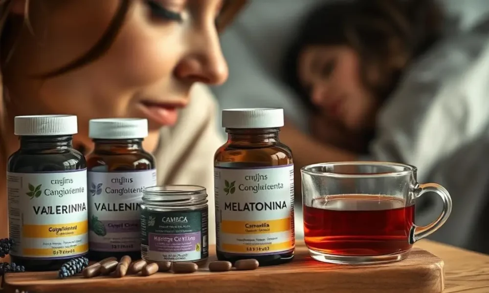 suplementos naturais para dormir