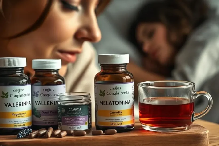 suplementos naturais para dormir
