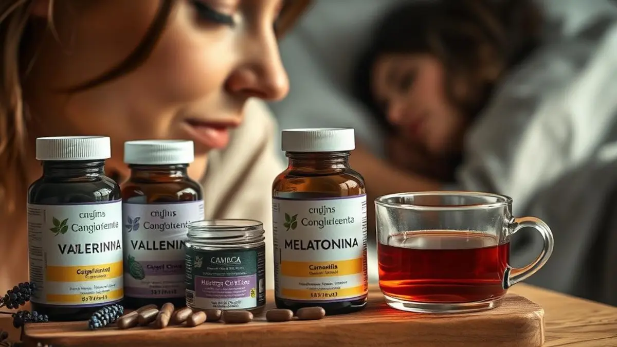 suplementos naturais para dormir
