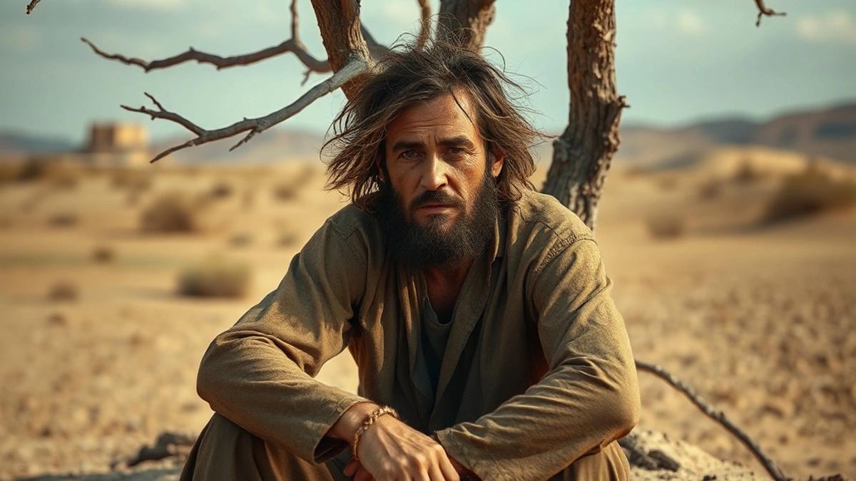 história de Elias desânimo