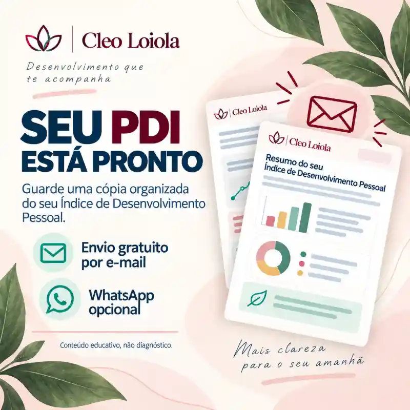 Seu PDI está pronto